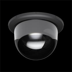 Ubiquiti In-ceiling mount accessory for G5 PTZ with a smoked bubble for enhanced discretion, black