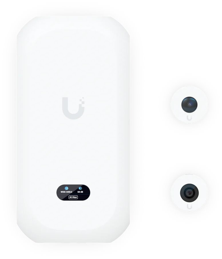 Ubiquiti IP kamera UniFi Protect UVC-AI-Theta indoor, 2 kamery 6 a 8Mpx, PoE napájení, LAN 1Gb