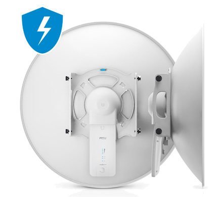 Ubiquiti Jednotka RP-5AC-Gen2 Rocket airPrism, 5 GHz AC, 2.4 GHz integ. rádio, PoE-in