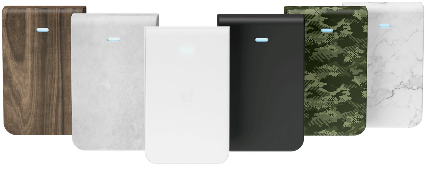 Ubiquiti Kryt pro UniFi In-Wall HD, vzor černá, sada 3 kusů