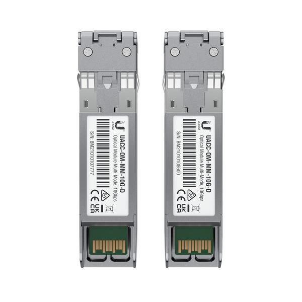 Ubiquiti Optický modul, 10Gbit, SFP+, multi-mode, LC, 850nm, dosah 300m, sada 20 kusů