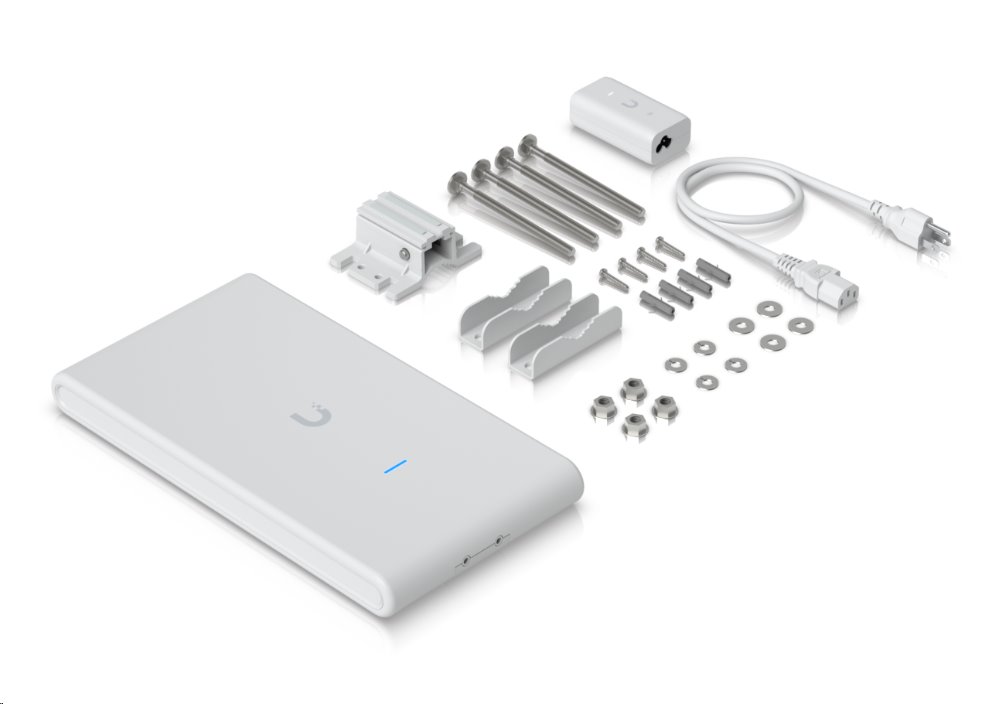 Ubiquiti Přístupový bod Dualband UniFi U6 Mesh Pro, WiFi 6 (802.11ax), MIMO 2.4 Ghz+ 5 GHz, PoE-in