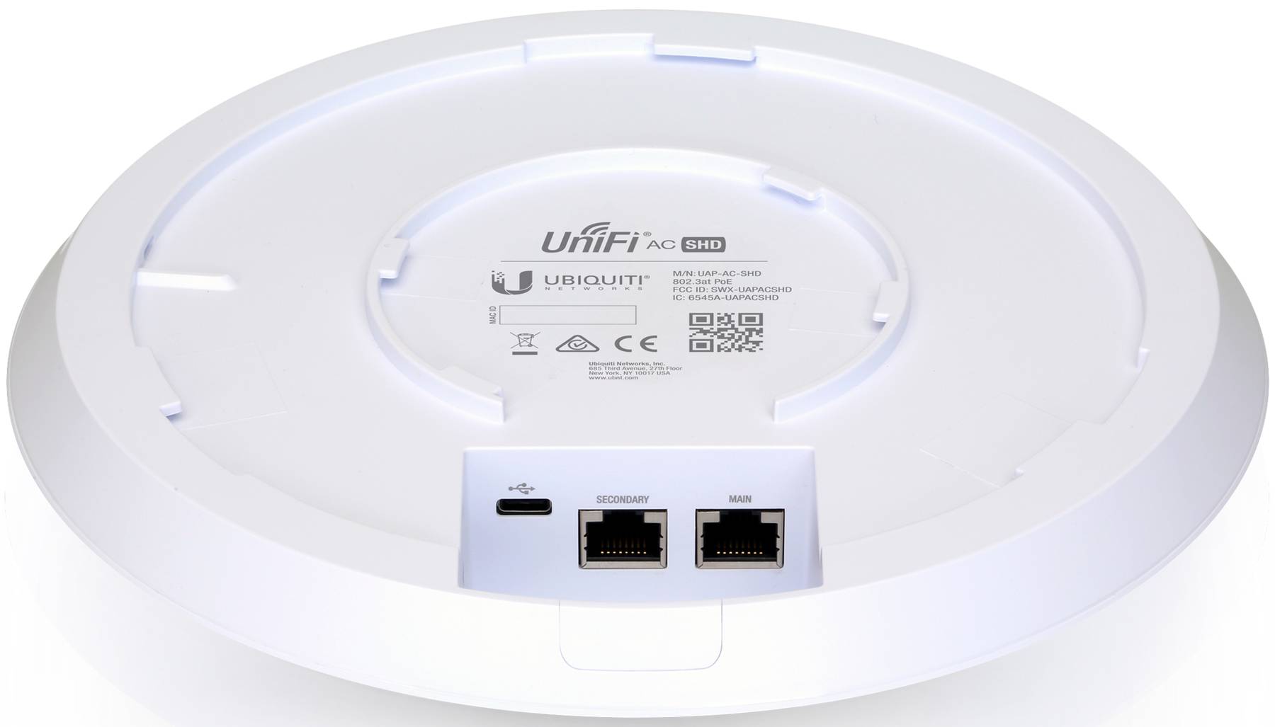 Ubiquiti Přístupový bod Unifi Enterprise UAP-AC-SHD Wave2, 4x4 MIMO (800/1733 Mbps), 6 dBi, 5-pack
