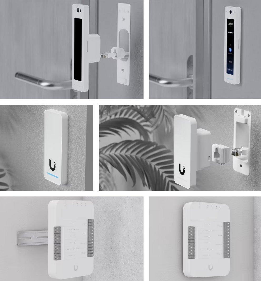 Ubiquiti Přístupový systém G2 Professional (startovní sada) - 1x rozbočovač,1x čtečka s displejem,1x čtečka,2x klíčenka