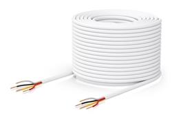 Ubiquiti Reléový kabel, dvoupárový, 4žilový, 18AWG, 22AWG, 152.4m, bílá