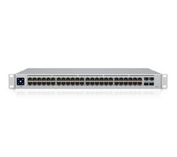 Ubiquiti Switch L2 UniFi USW-48-POE, 48-Port Gigabit, 4x SFP, 32x PoE-out, PoE budget 195W