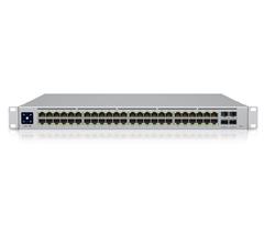 Ubiquiti Switch L3 UniFi Professional USW-Pro-48-PoE, 48-Port Gigabit, 4x SFP+, PoE-out, PoE budget 600W