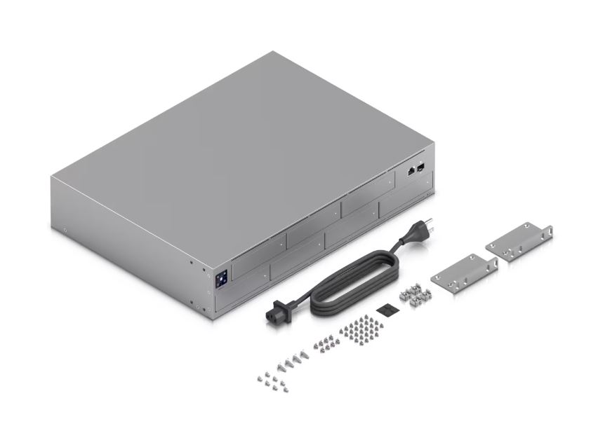 Ubiquiti UNAS Pro (UNAS-Pro) - 7-bay NAS, 1-Port 10G SFP+, 1-Port Gigabit RJ45, Rackmount 2U