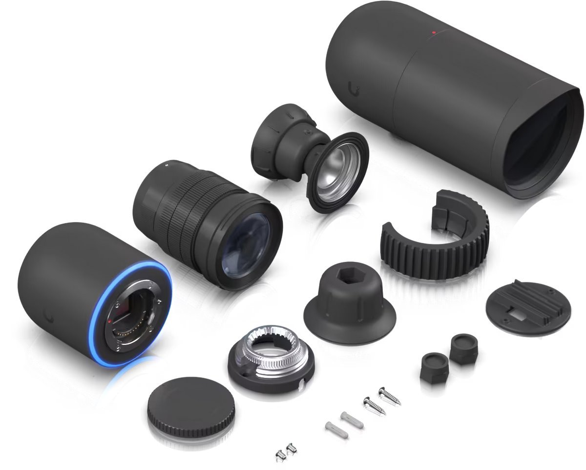 Ubiquiti UniFi AI DSLR – 4K profesionální AI kamera s vyměnitelným objektivem