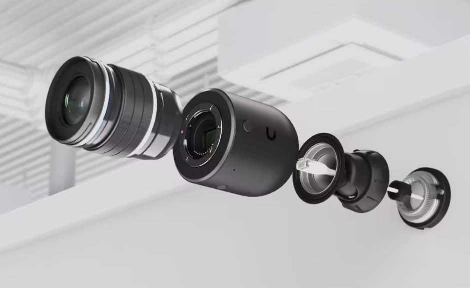Ubiquiti UniFi AI DSLR Long-Distance – 4K profesionální AI kamera s teleobjektivem, LD