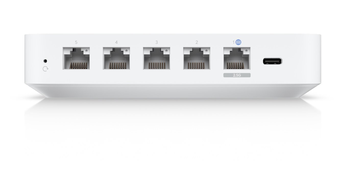 Ubiquiti UniFi Cloud Gateway Ultra (UCG-Ultra) - Cloud Gateway s funkcí routeru, WAN 2.5Gb, 4x LAN 1Gb