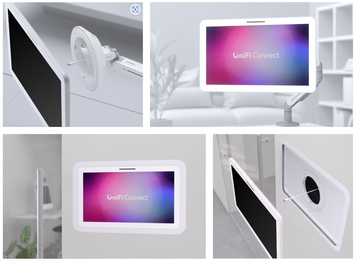 Ubiquiti UniFi Connect Display (UC-Display), 21,5" dotyk.displej Full HD, PoE++, pro aplikace digital signage