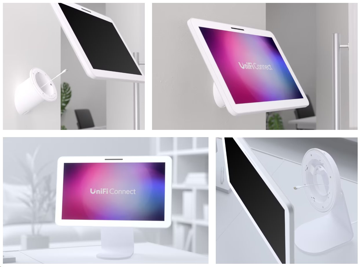 Ubiquiti UniFi Connect Display (UC-Display), 21,5" dotyk.displej Full HD, PoE++, pro aplikace digital signage