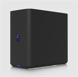 Ubiquiti UniFi čtyřšachtové síťové úložiště NAS, 2.5 GbE, USB-C, černé provedení