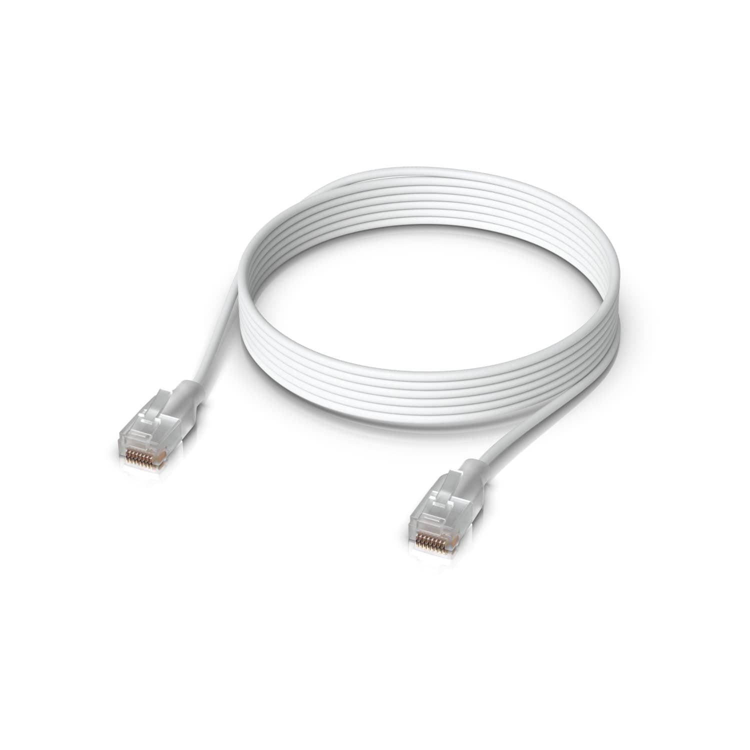 Ubiquiti UniFi Etherlighting Patch Cable 3m (UACC-Cable-Patch-EL-3M-W) - 3m, Cat.6, 2.5Gbps, bílý