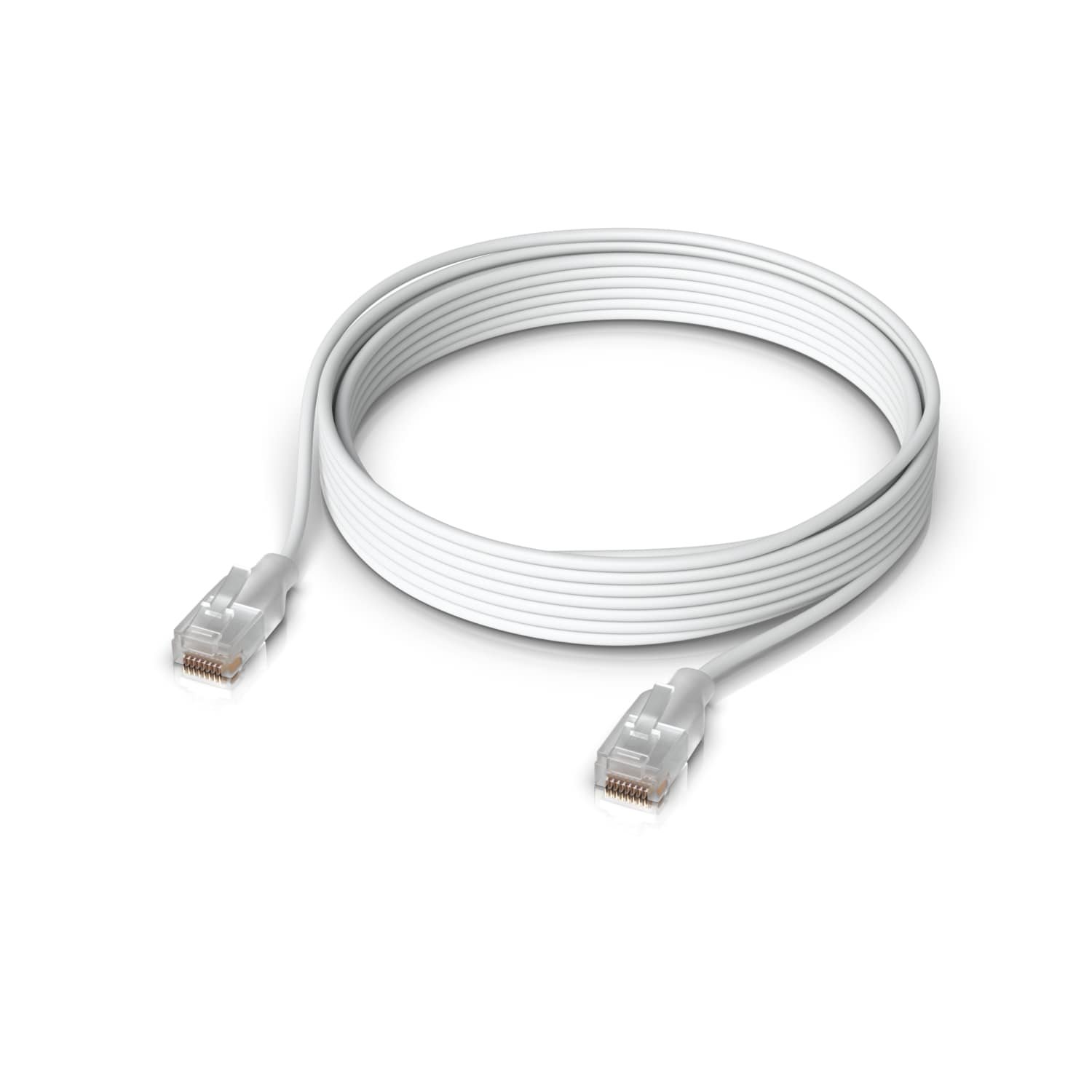 Ubiquiti UniFi Etherlighting Patch Cable 5m (UACC-Cable-Patch-EL-5M-W) - 5m, Cat.6, 2.5Gbps, bílý