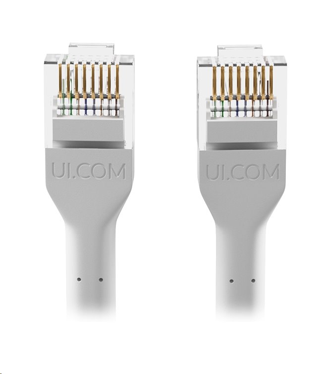 Ubiquiti UniFi Ethernet Patch Kabel - U-Cable-Patch-RJ45, 0,1m (0,2m včetně konektorů), Cat6, bílý