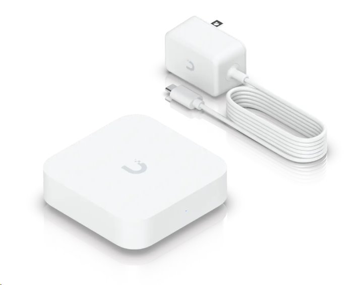 Ubiquiti UniFi Gateway Lite (UXG-Lite) - kompaktní brána s funkcí Routeru, WAN 1 GbE, 1x LAN 1 GbE, BT 5.1