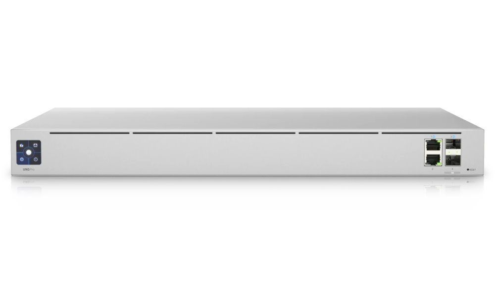 Ubiquiti UniFi Gateway Pro (UXG-Pro) - bezpečnostní brána s funkcí routeru, WAN 10Gb SFP+ a 1 GbE, LAN 10Gb SFP+ a 1 GbE