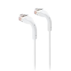 Ubiquiti UniFi Patch Cable, Ultra tenký patch kabel s podporou 10 GbE, 0.4m, bílá