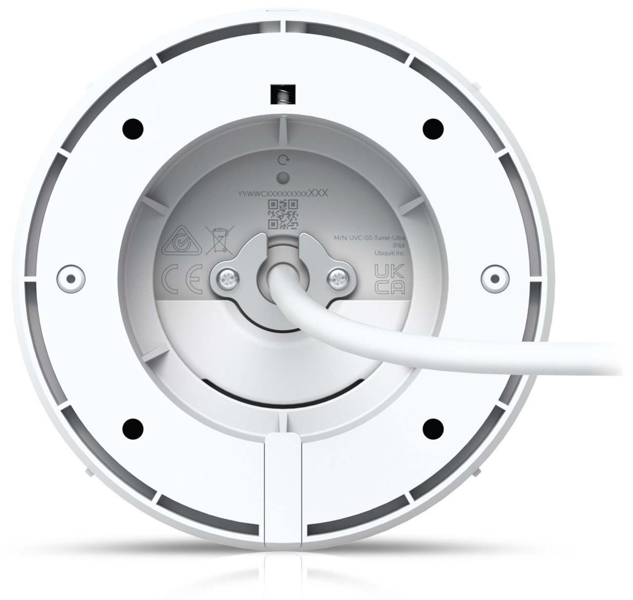 Ubiquiti UniFi Protect G5 Turret Ultra – 2K turret kamera, bílá