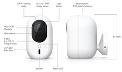 Ubiquiti UniFi Protect G6 Instant – 4K Wi-Fi kamera, EU, bílá