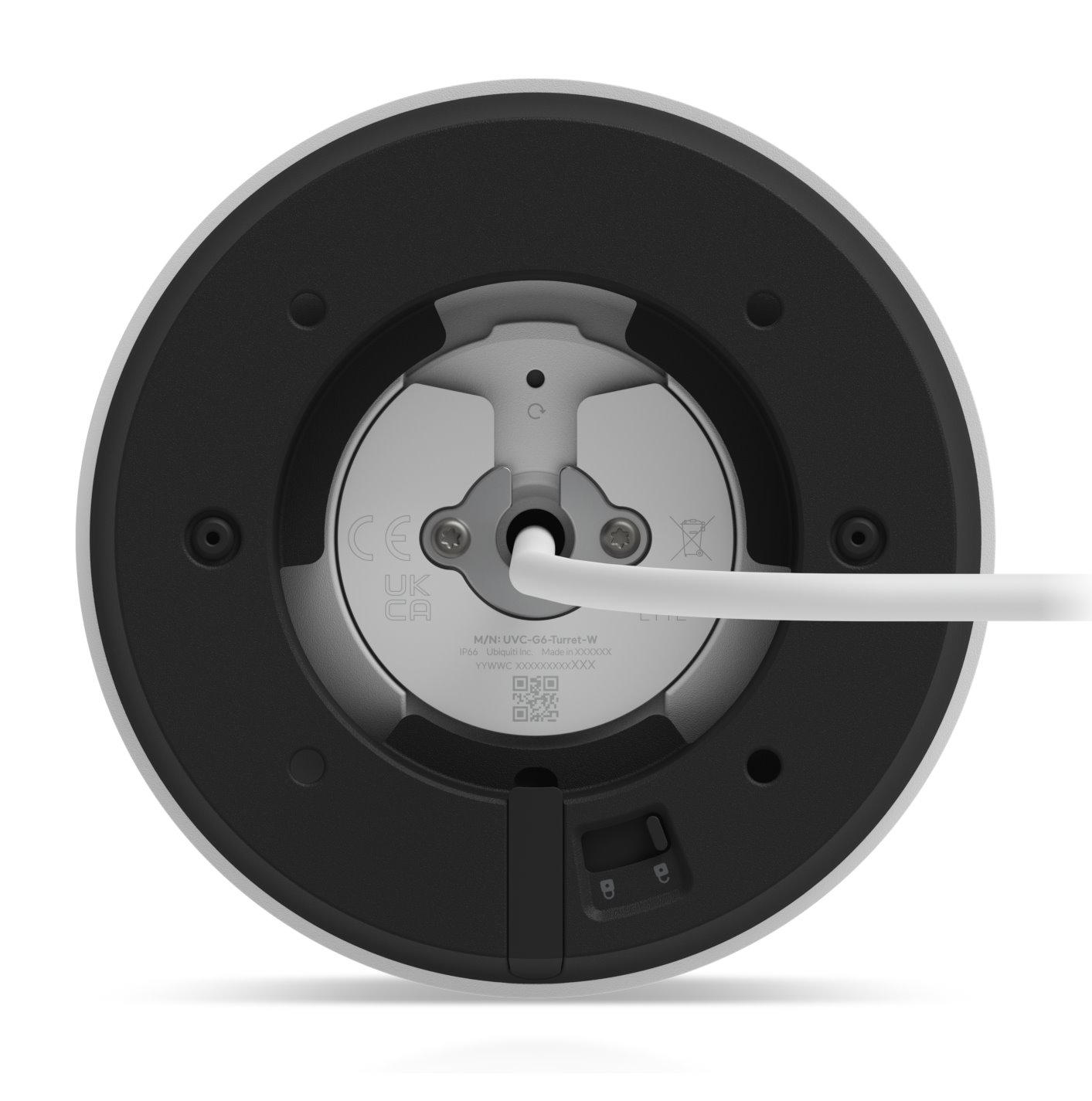 Ubiquiti UniFi Protect G6 Turret – 4K turret AI kamera, bílá