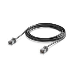 Ubiquiti UniFi Venkovní patch kabel C6A, ultra tenký a odolný stíněný kabel pro 10 GbE, 3m, Černá