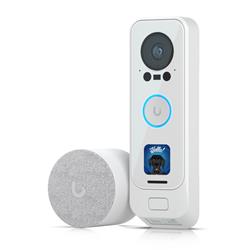Ubiquiti Video zvonek UniFi Protect UVC-G4 Doorbell Pro PoE Kit, Duální kamera (bílá), 5Mpx s Infra + 8Ppx + PoE zvonek