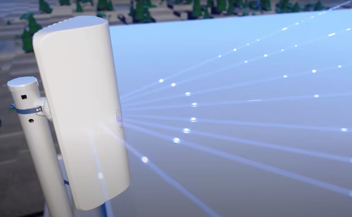 Ubiquiti Wave AP Micro 60 GHz + 5 GHz, 5 Gbps max. Throughput, 2.5Gb RJ45 port, Integrated GPS & BT