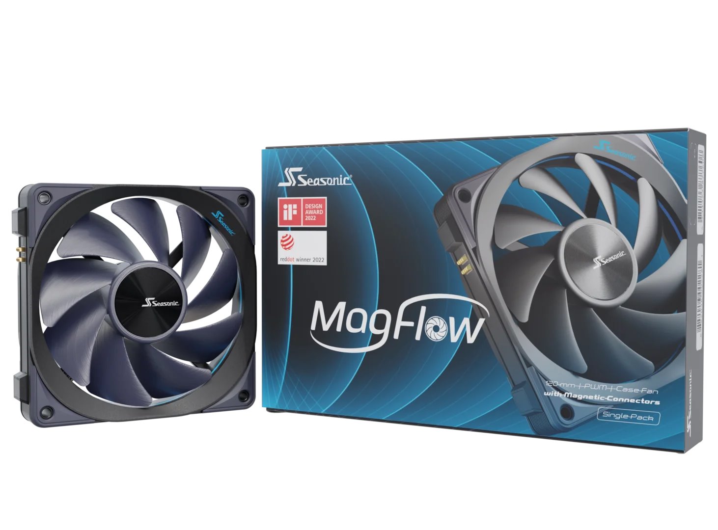 Ventilátor Seasonic MagFlow 1225 PWM (1-pack)