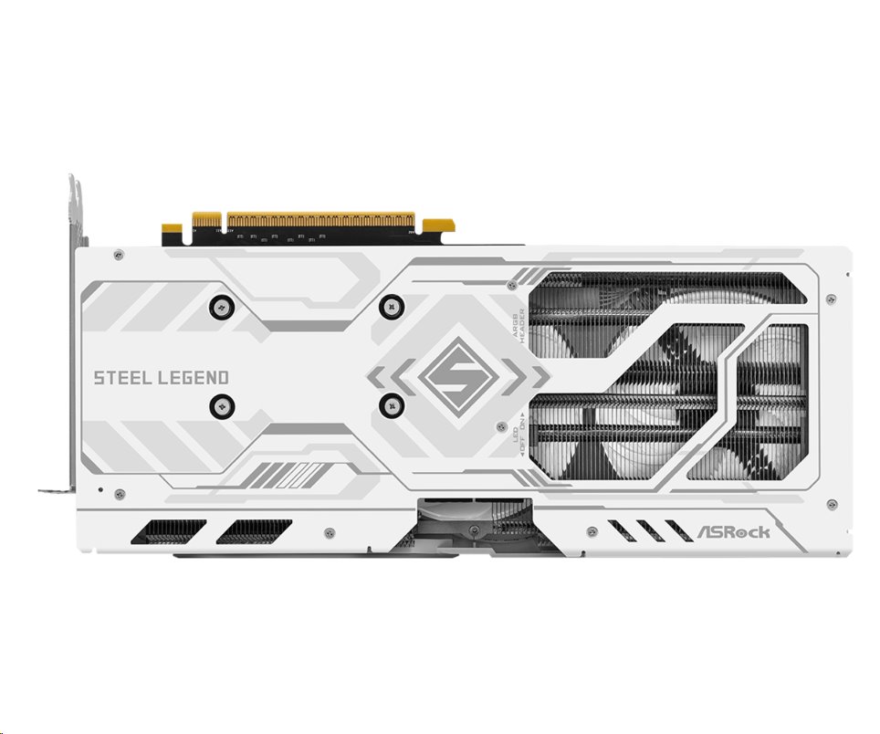 VGA Asrock Intel Arc B580 Steel Legende 12G OC GDDR6 White