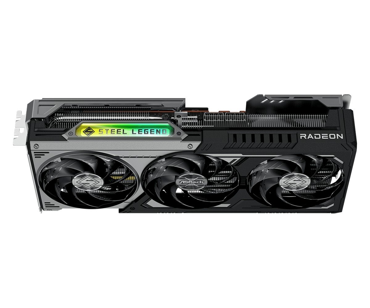 VGA Asrock Radeon RX 9070 GRE Steel Legend Dark 12G OC GDDR6