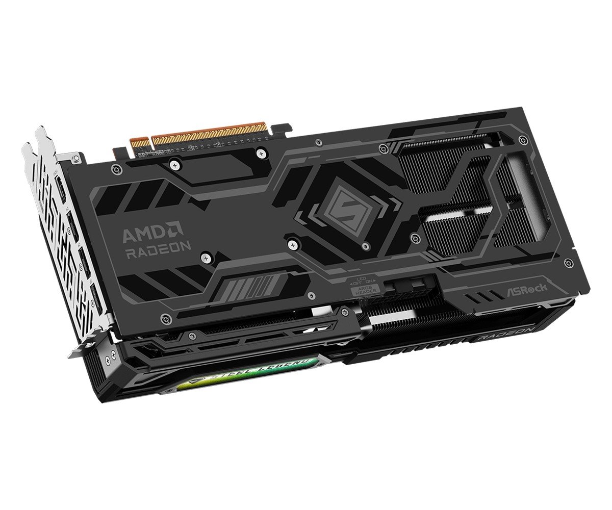 VGA Asrock Radeon RX 9070 GRE Steel Legend Dark 12G OC GDDR6