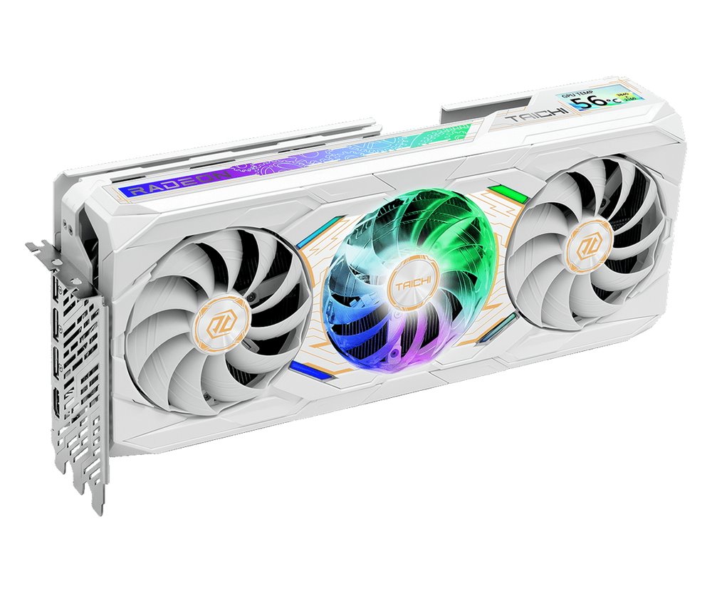 VGA Asrock Radeon RX 9070 XT Taichi 16G OC GDDR6 White