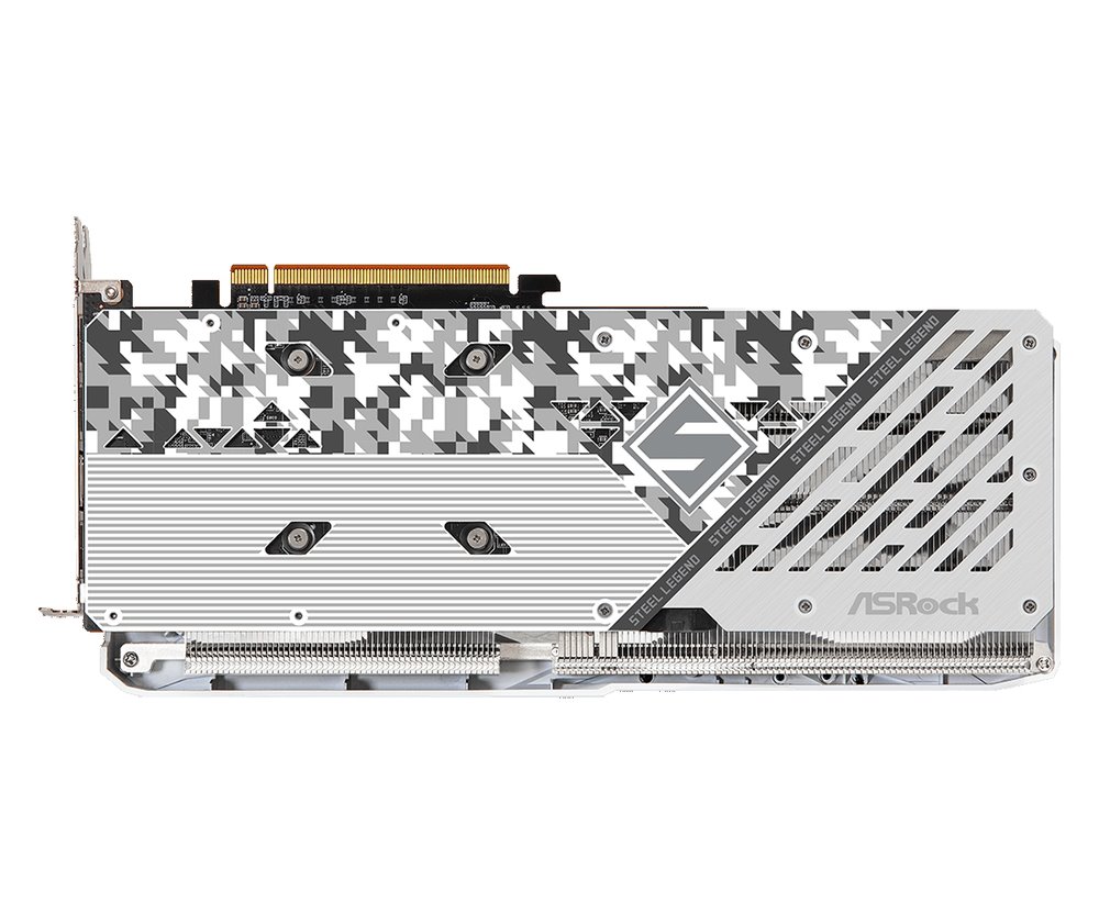 VGA Asrock Radeon RX7600 Steel Legend 8G OC GDDR6 White