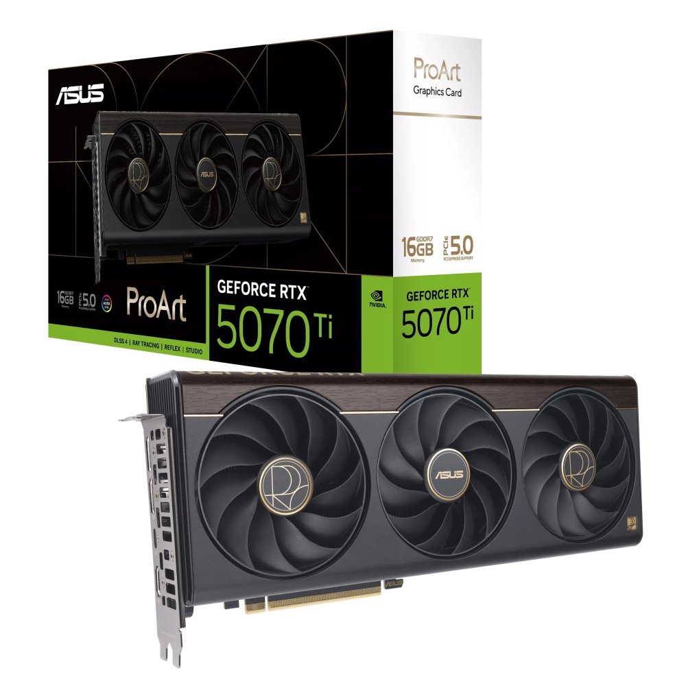 VGA ASUS ProArt GeForce RTX 5070 Ti 16GB GDDR7