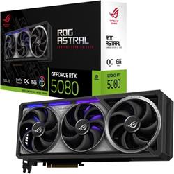 VGA ASUS ROG ASTRAL RTX5080 OC GAMING 16GB/256-bit GDDR7 2xHDMI 3xDP