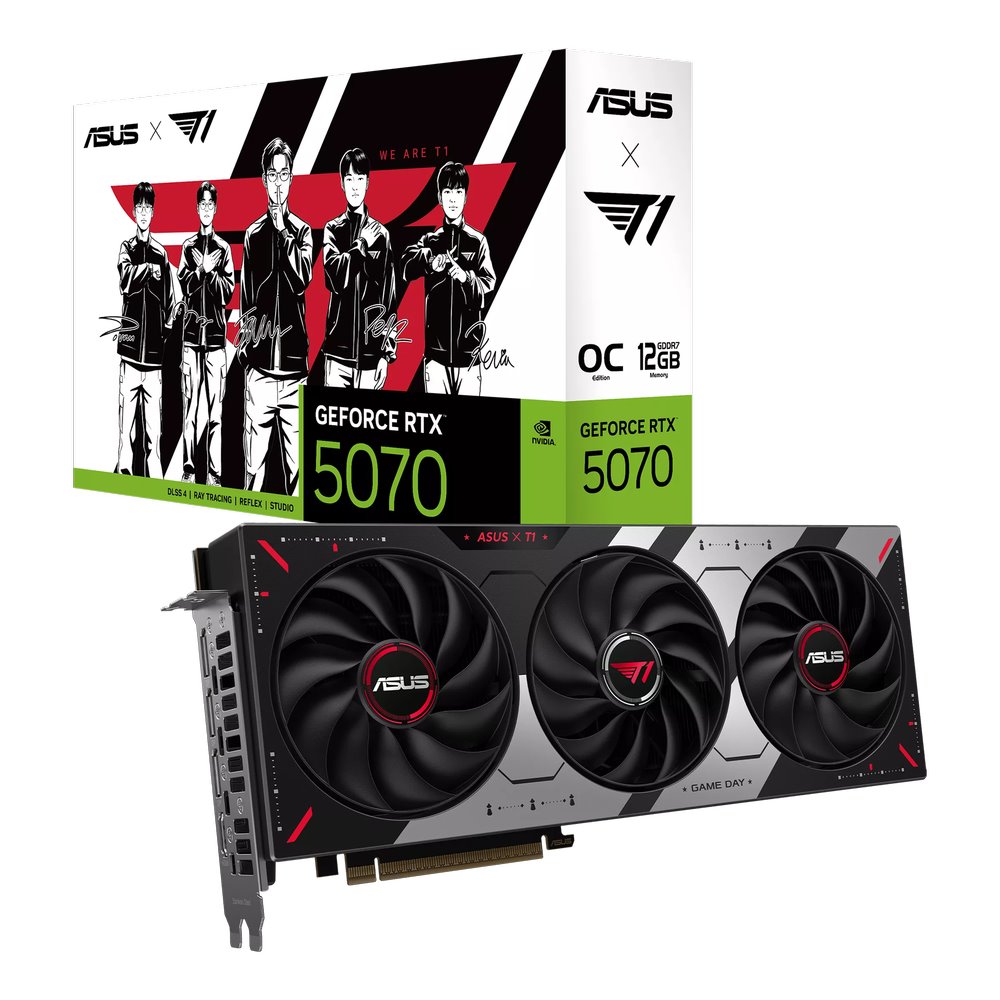 VGA ASUS T1 GeForce RTX 5070 12GB GDDR7 OC
