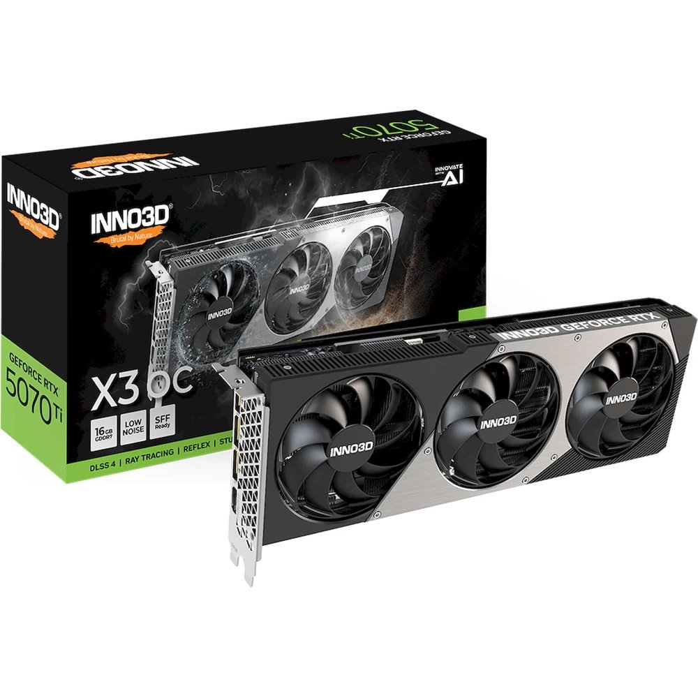 VGA INNO3D NVIDIA GeForce RTX 5070 Ti X3 OC 16GB