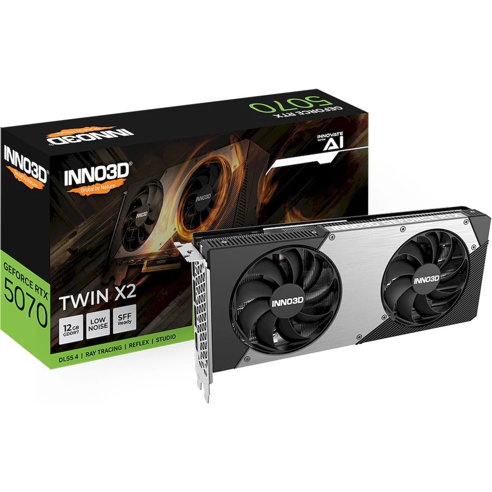 VGA INNO3D NVIDIA GeForce RTX 5070 Twin X2 12GB GDDR7