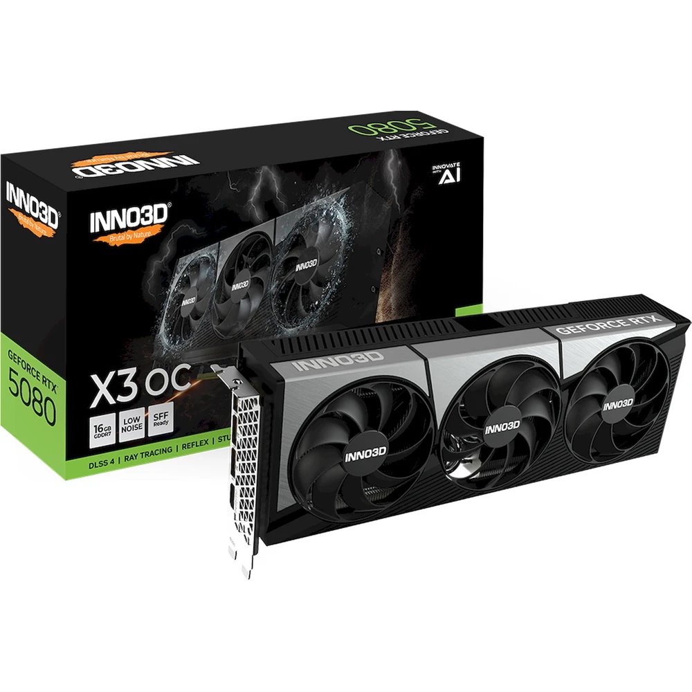 VGA INNO3D NVIDIA GeForce RTX 5080 X3 16GB GDDR7
