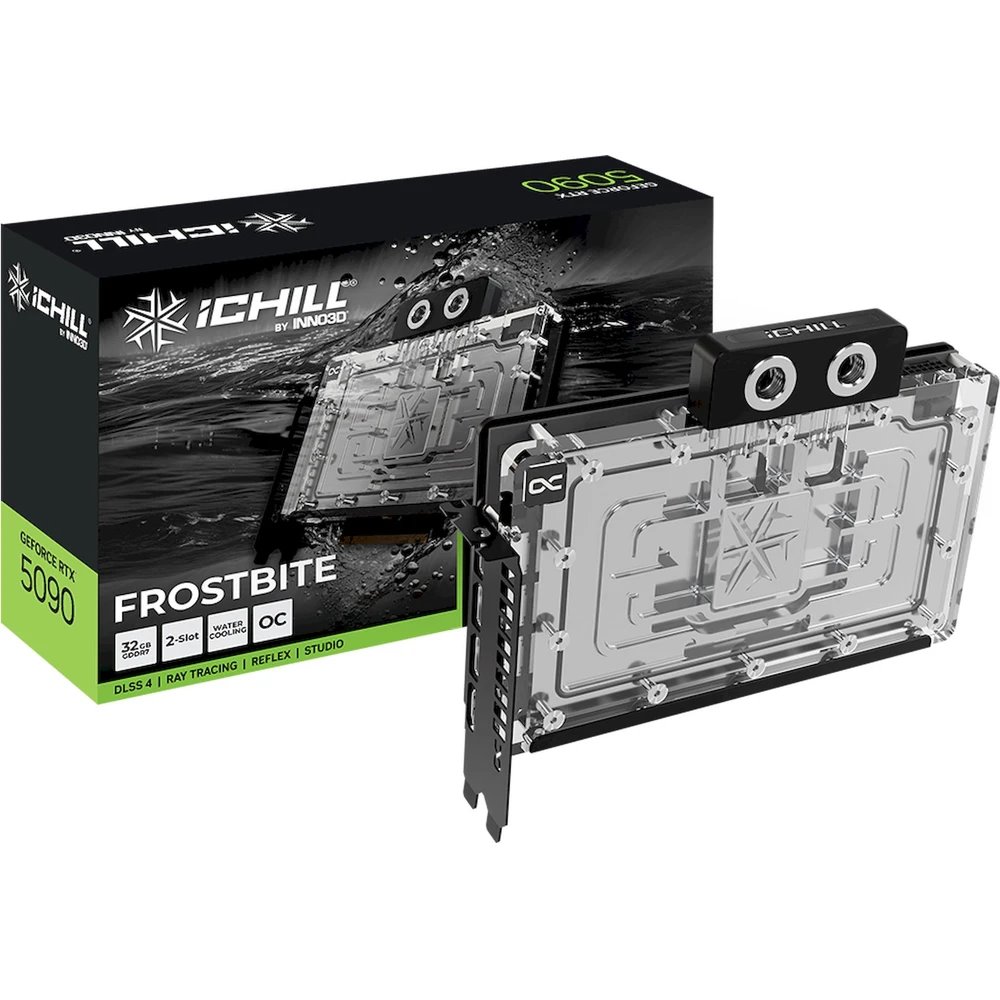 VGA INNO3D NVIDIA GeForce RTX 5090 ICHILL FROSTBITE 32GB GDDR7