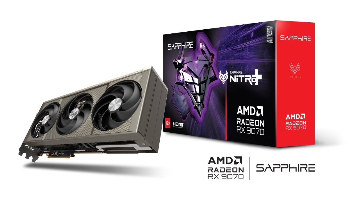 VGA SAPPHIRE NITRO+ AMD Radeon RX 9070 OC 16GB