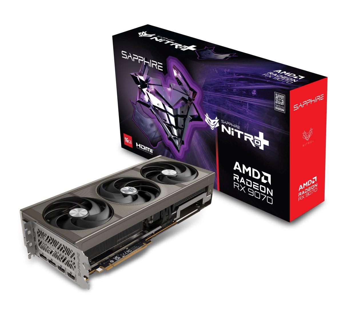 VGA SAPPHIRE NITRO+ AMD Radeon RX 9070 OC 16GB