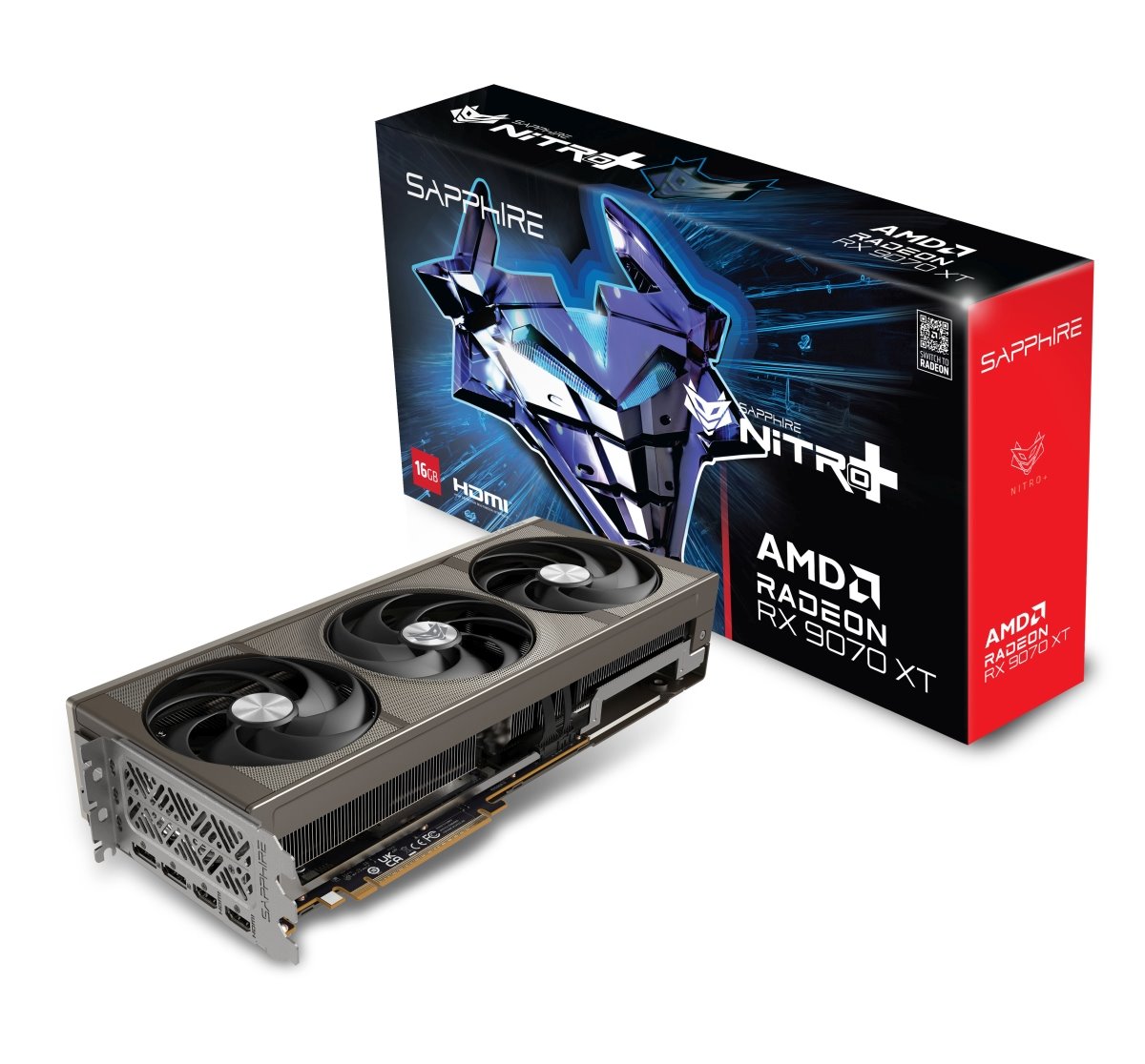 VGA SAPPHIRE NITRO+ AMD Radeon RX 9070 XT OC 16GB