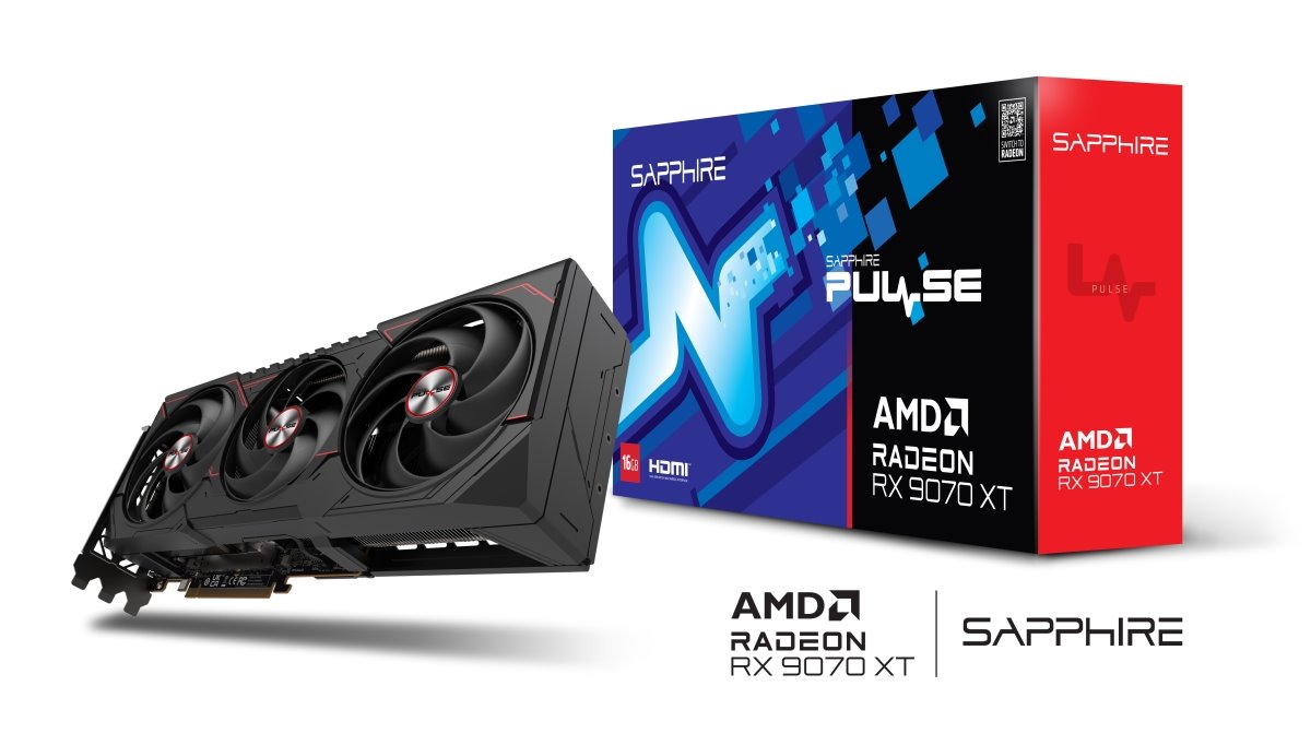 VGA SAPPHIRE PULSE AMD Radeon RX 9070 XT 16GB (pošk. obal)