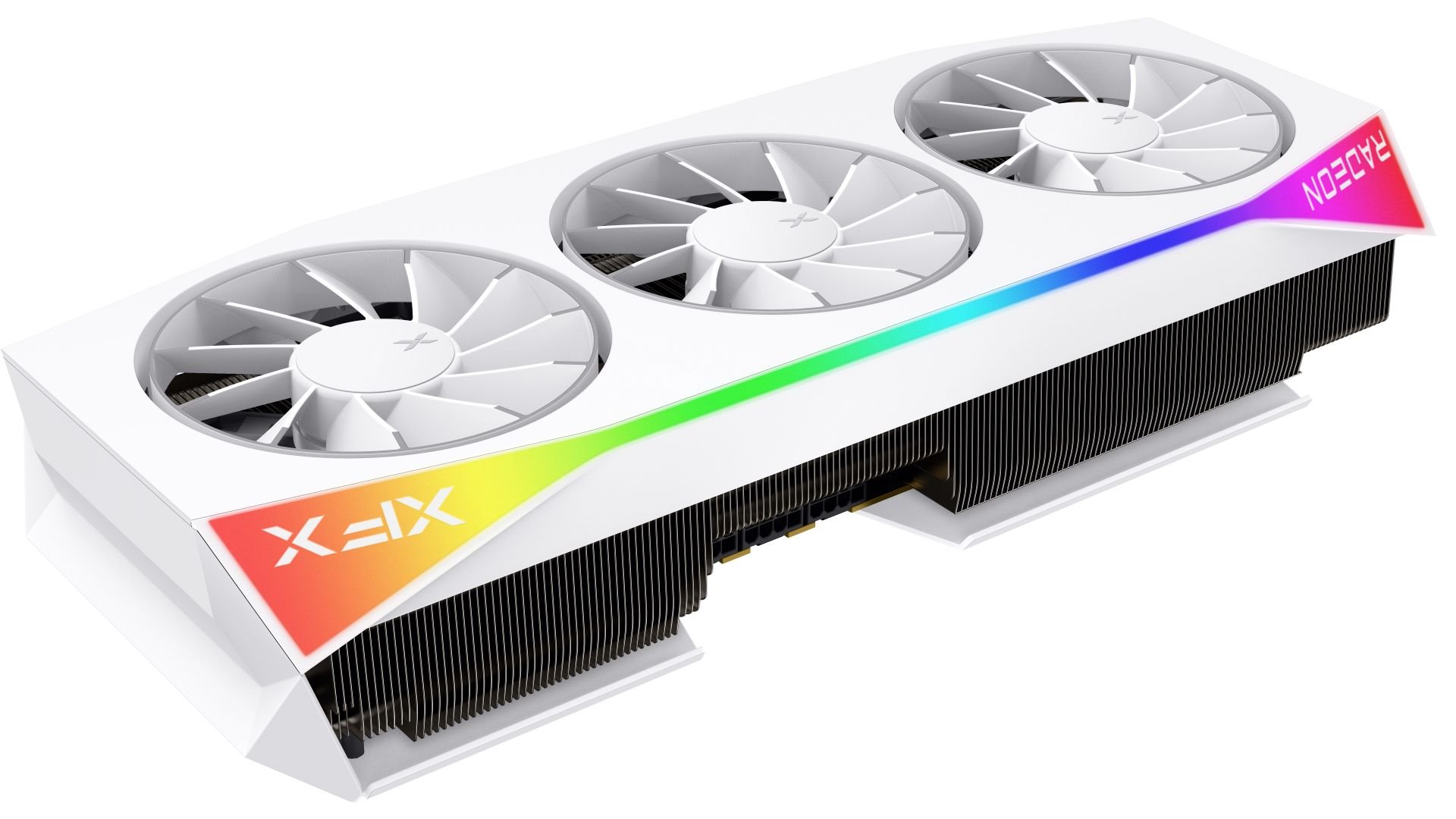 VGA XFX Mercury AMD Radeon RX 9070 XT OC 16GB GDDR6, Magnetic Air Edition RGB, White