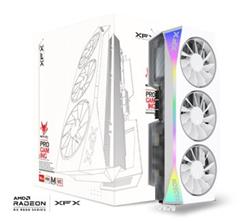 VGA XFX Mercury AMD Radeon RX 9070 XT OC 16GB GDDR6, Magnetic Air Edition RGB white