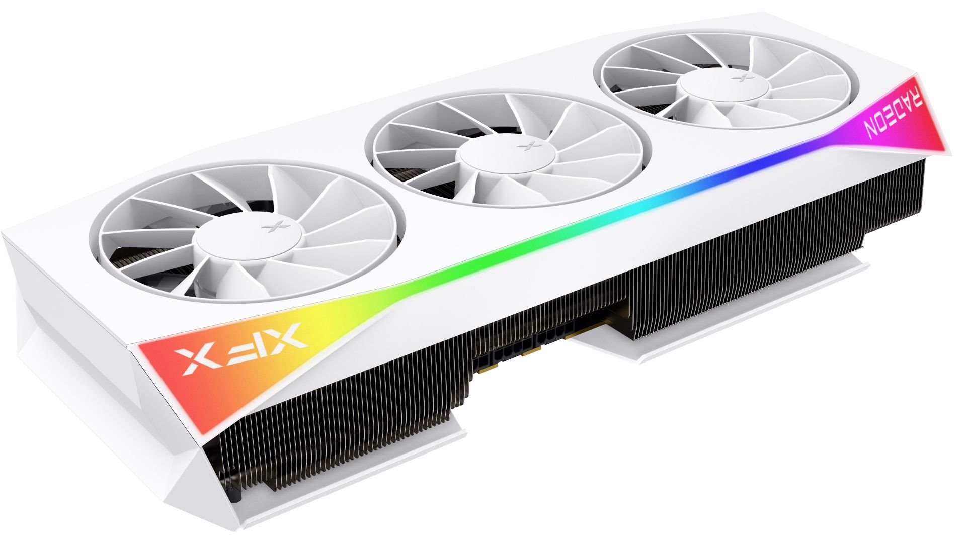 VGA XFX Mercury AMD Radeon RX 9070XT OC 16GB GDDR6, Gaming Edition RGB, White